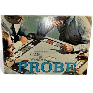 Vintage PROBE Game of Words by Parker Brothers Complete - 1964 Made in Canada